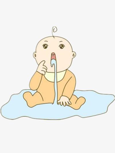 宝宝吐舌头流口水怎么回事？（宝宝吐清水一样的东西是什么）
